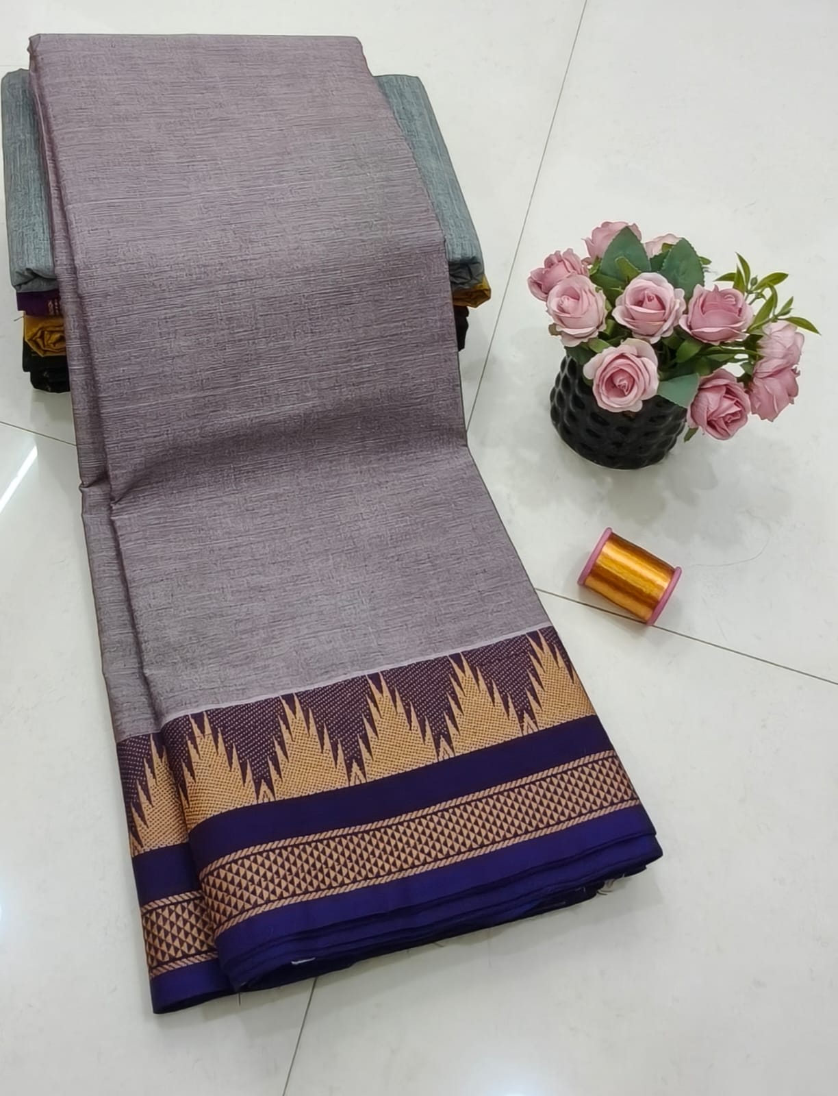Kanchi Retta Patta Saree