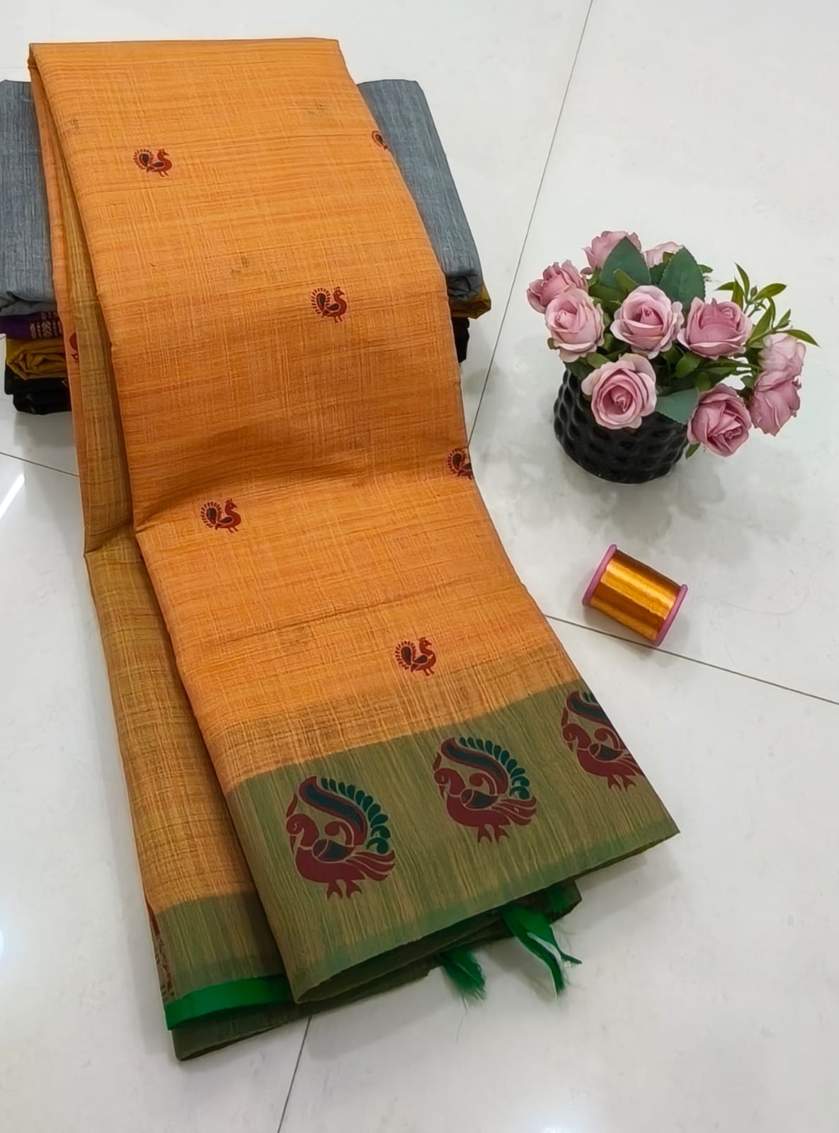Kanchi Retta Patta Saree