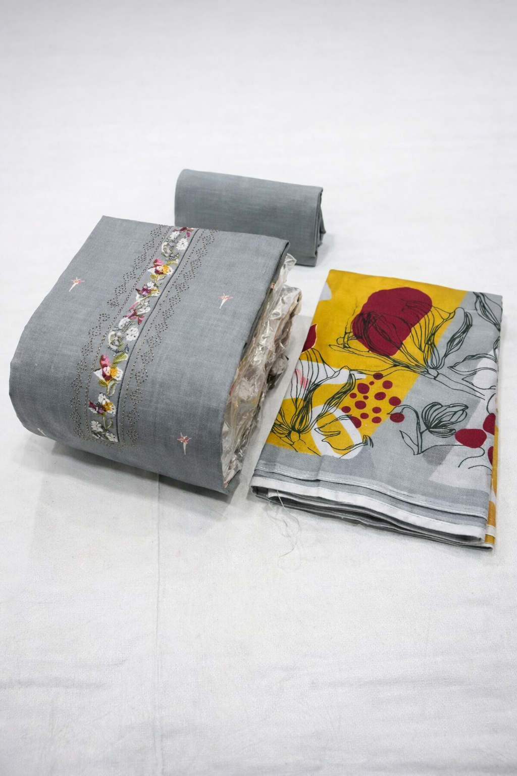 Salwar suits & dress materials (Grey)