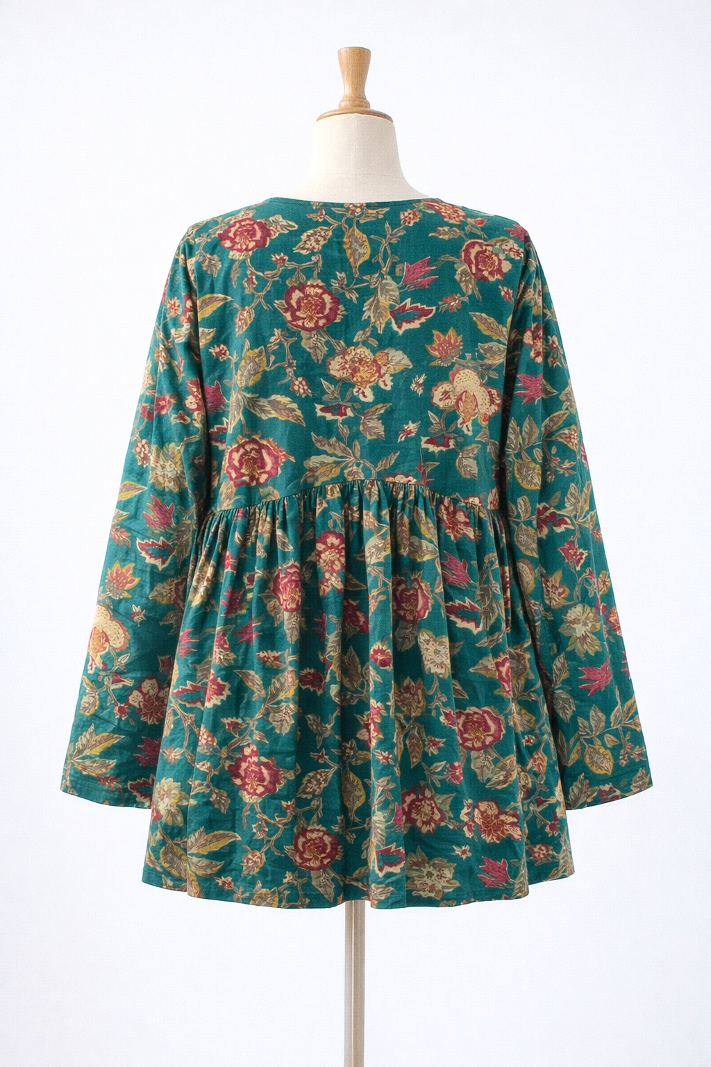 comfortwear Women Printed Flared Kurta -Multicolor