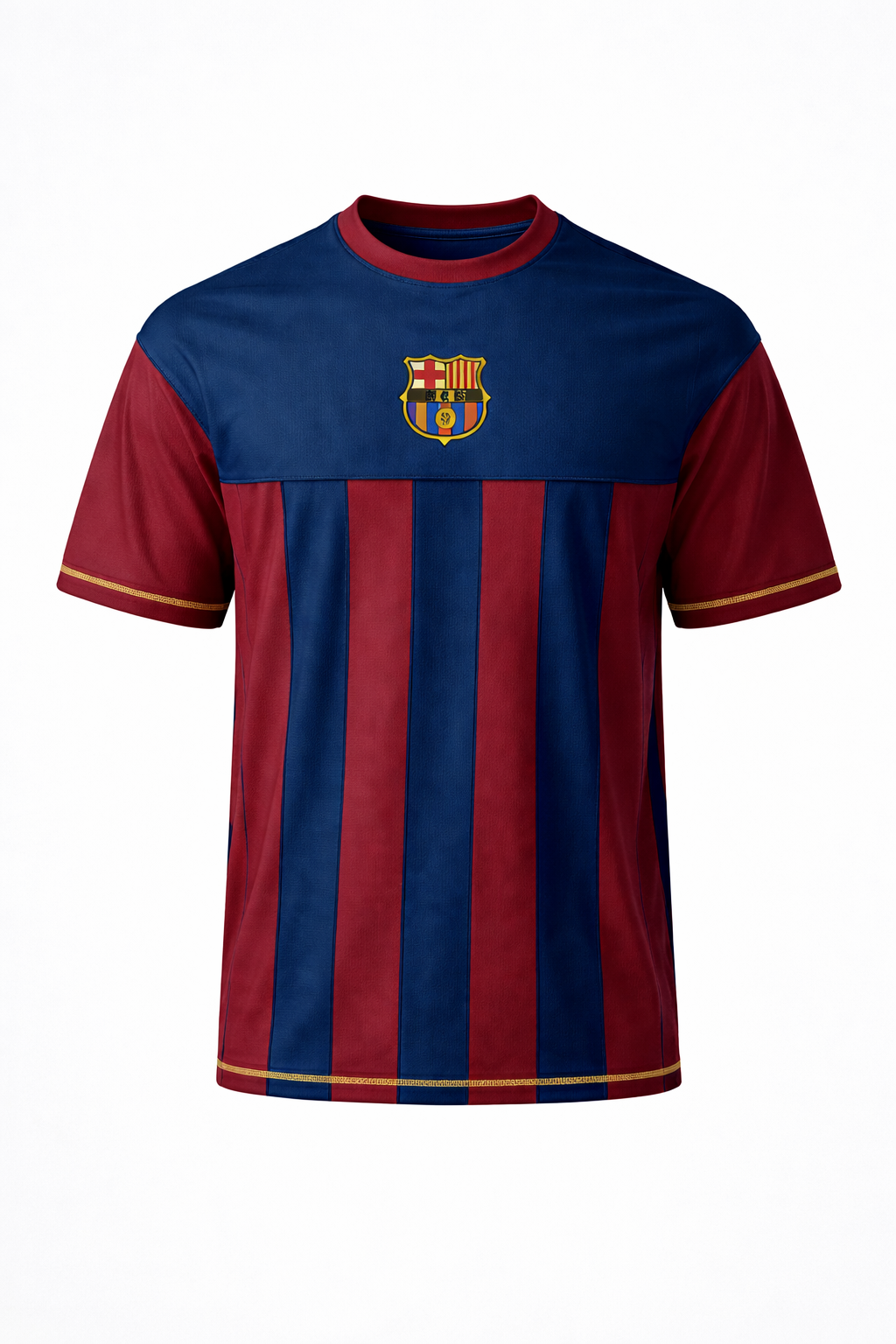 BARCELONA-Oversized Crew-Neck T-Shirt