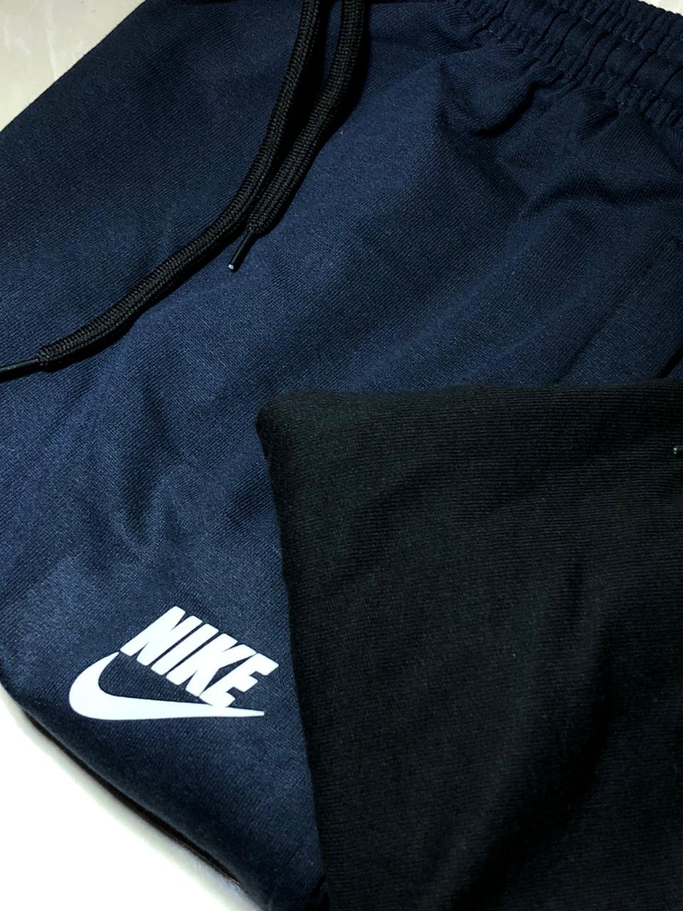 Premium track suit combo in navy blue & black