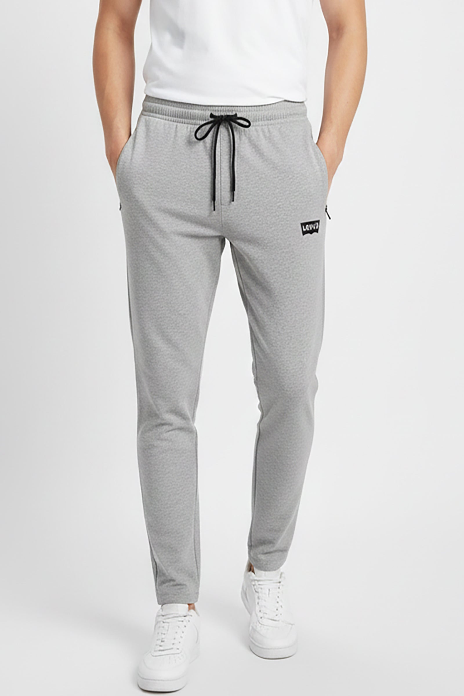 Men's Grey Regular Fit Joggers